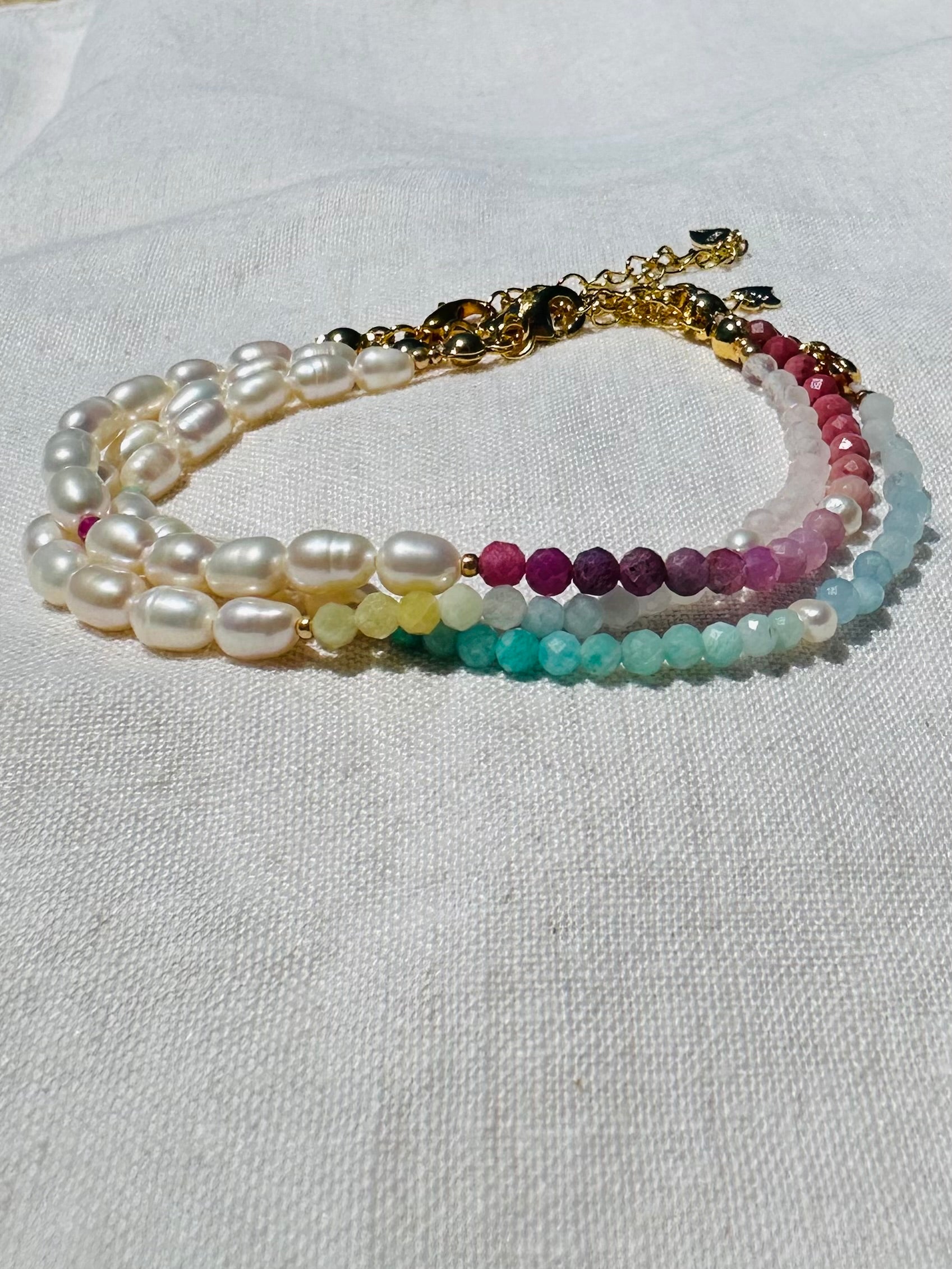 Half-Moon Blue Bracelet