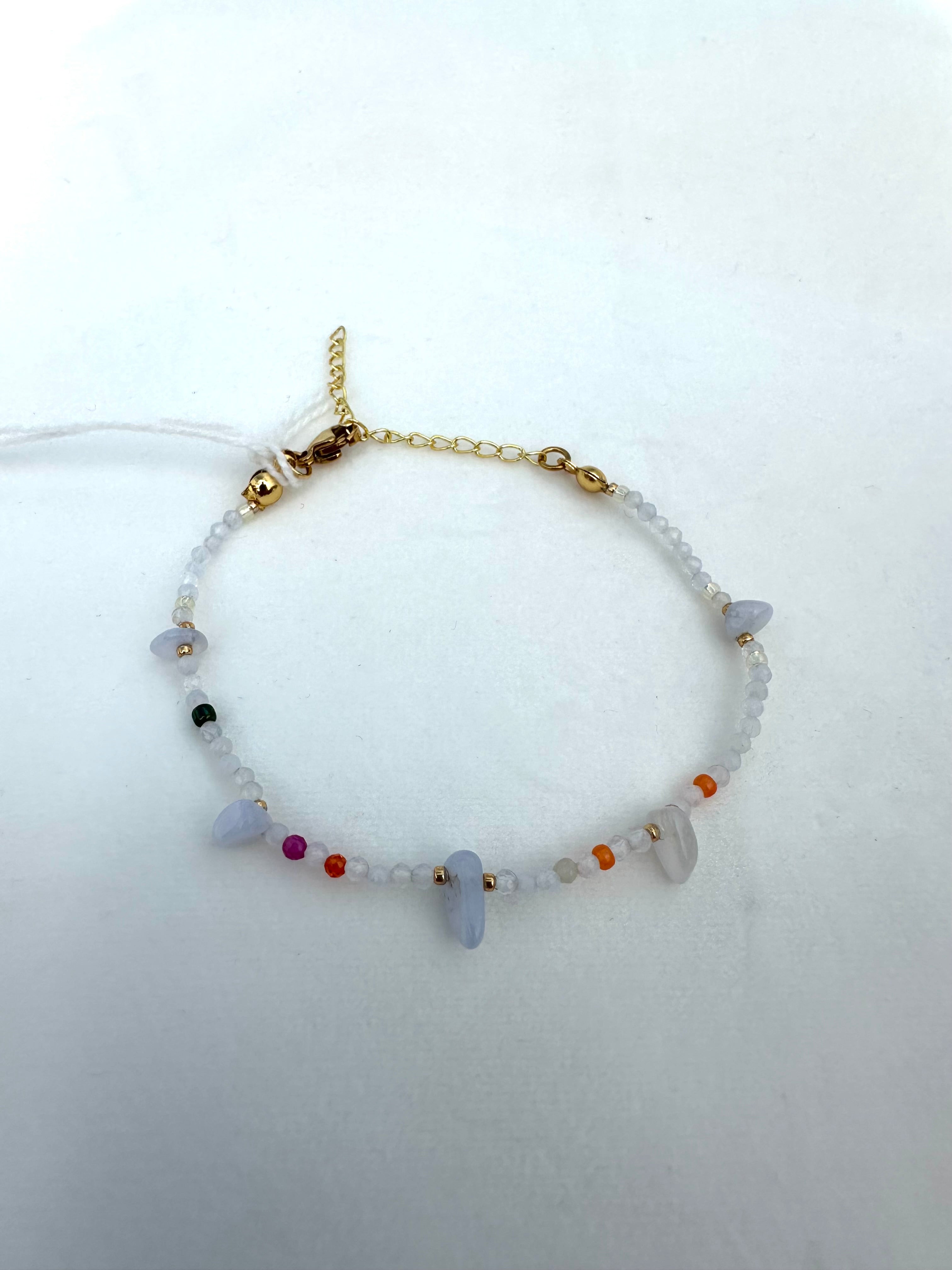 Reef Blue Agate Bracelet