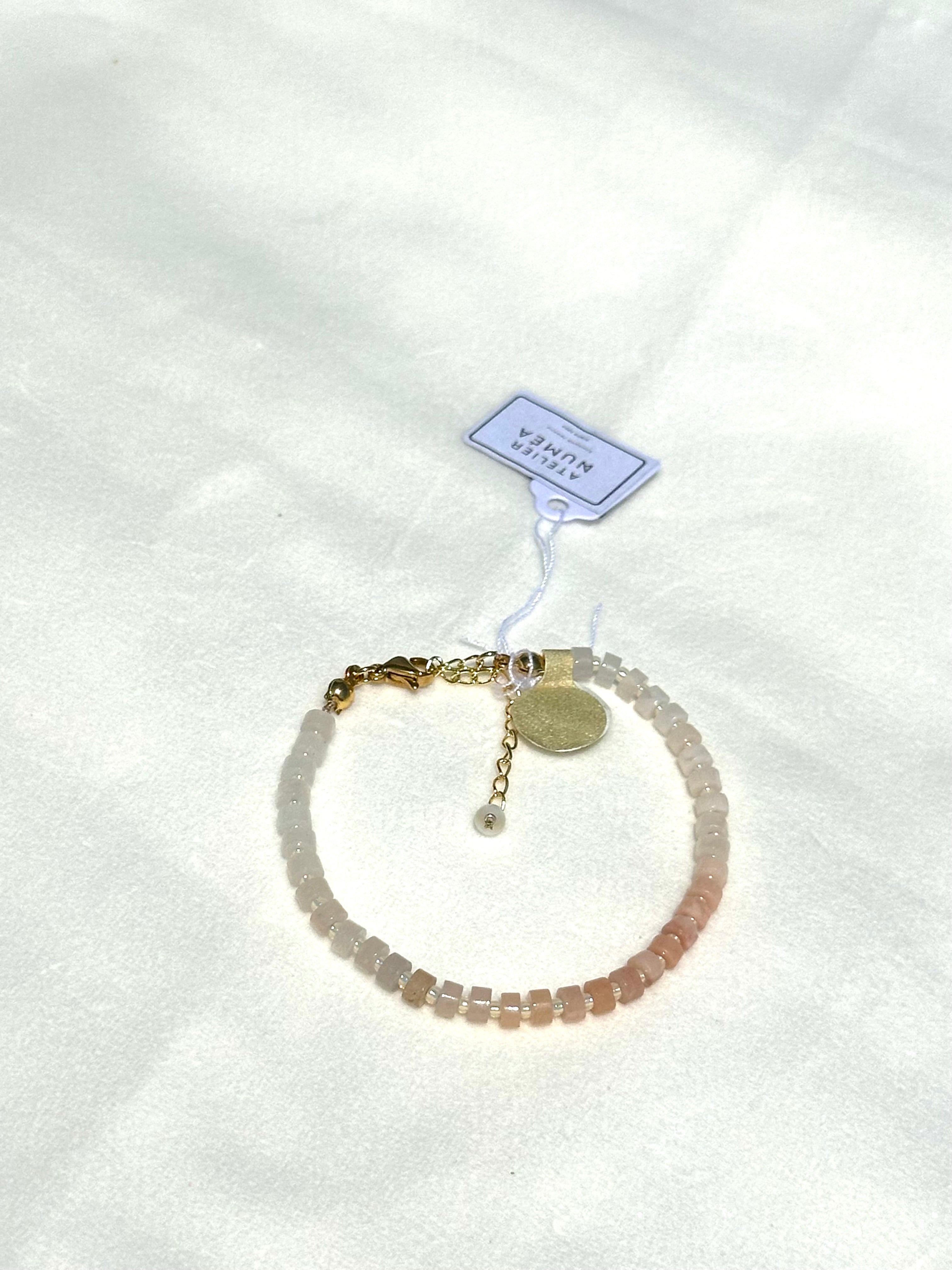 Coral Pink Aventurine Bracelet