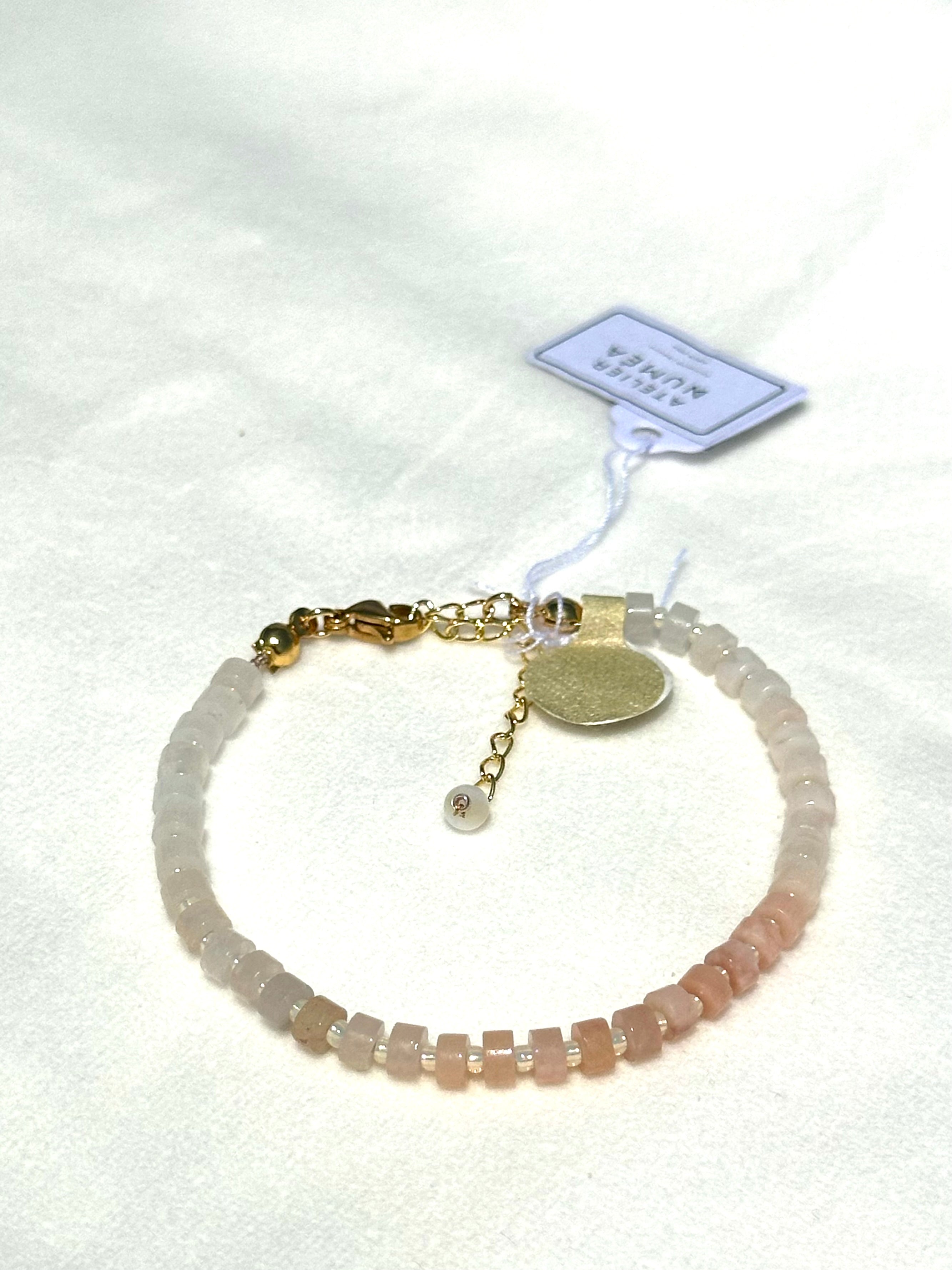 Coral Pink Aventurine Bracelet