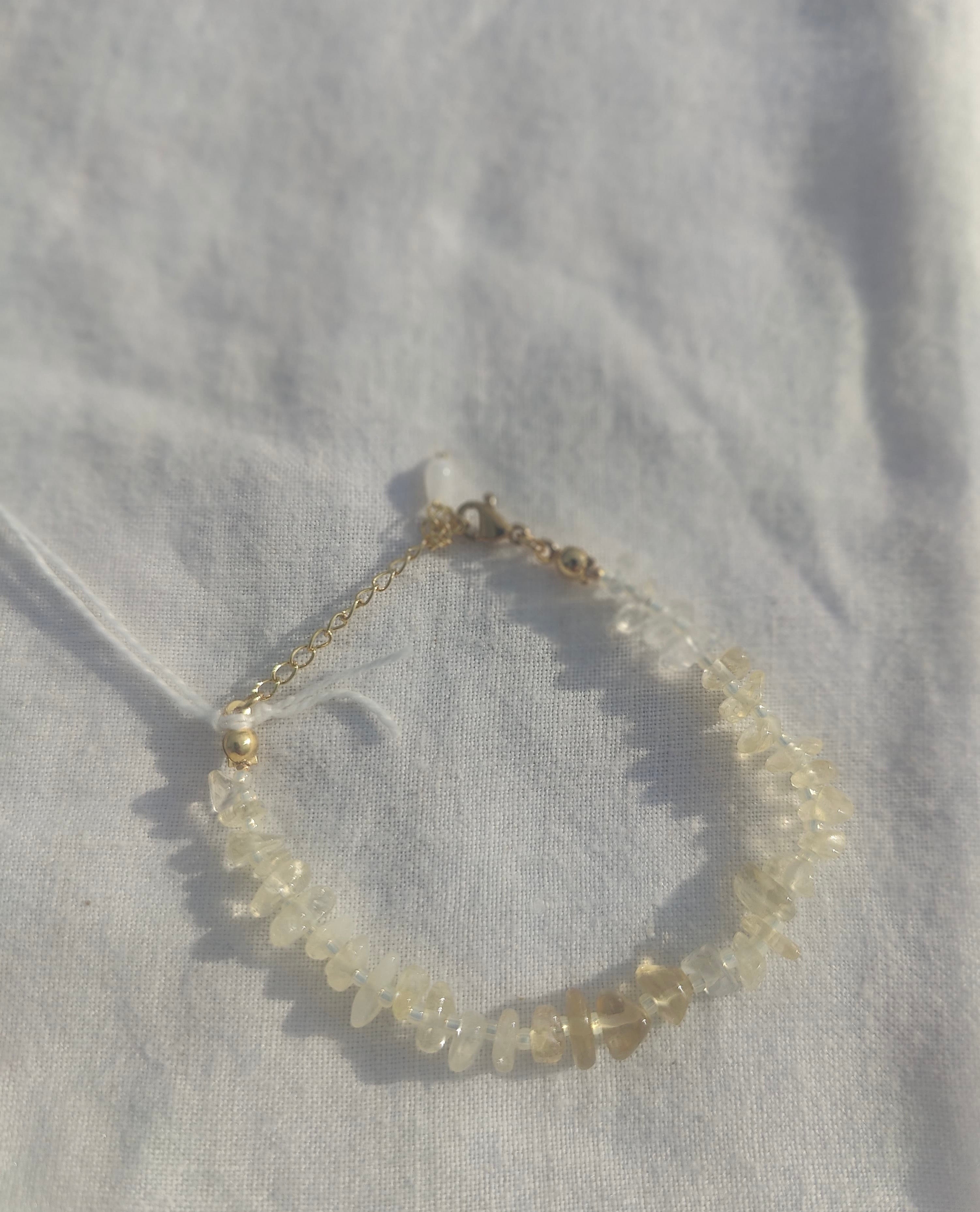 "Seagrass - Citrine S" Bracelet