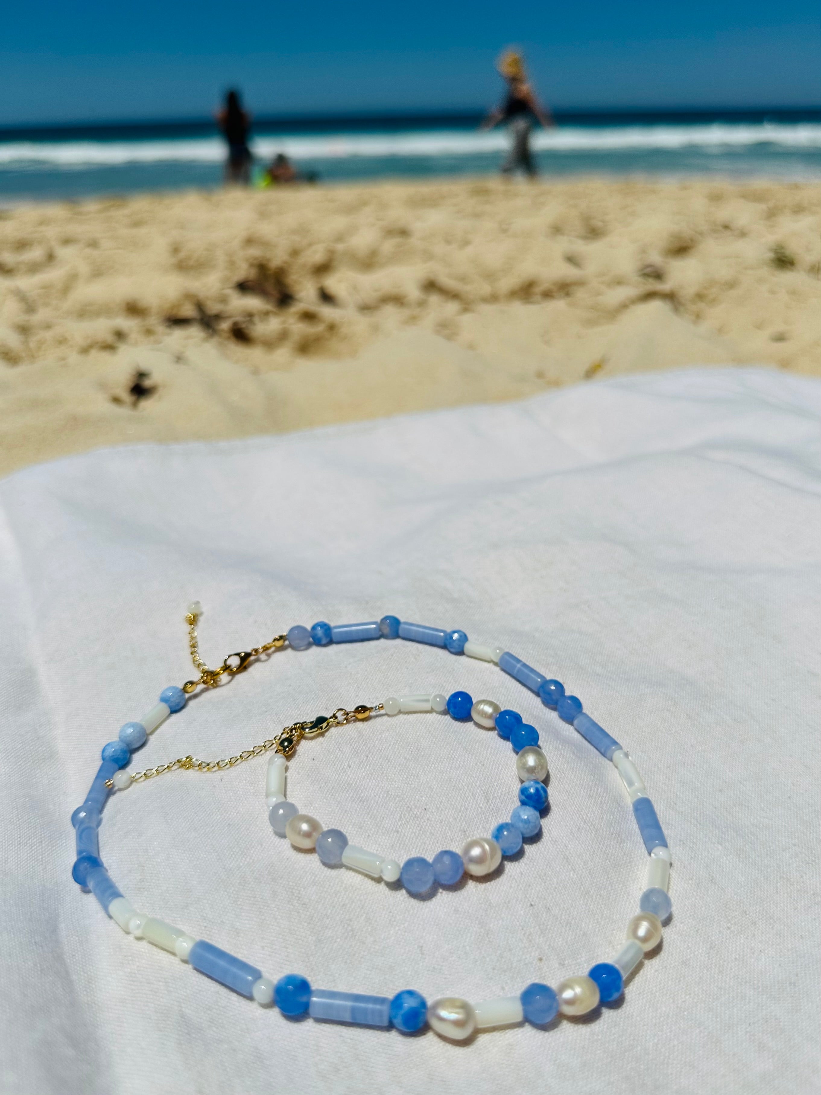 "Ocean Stripes" Necklace