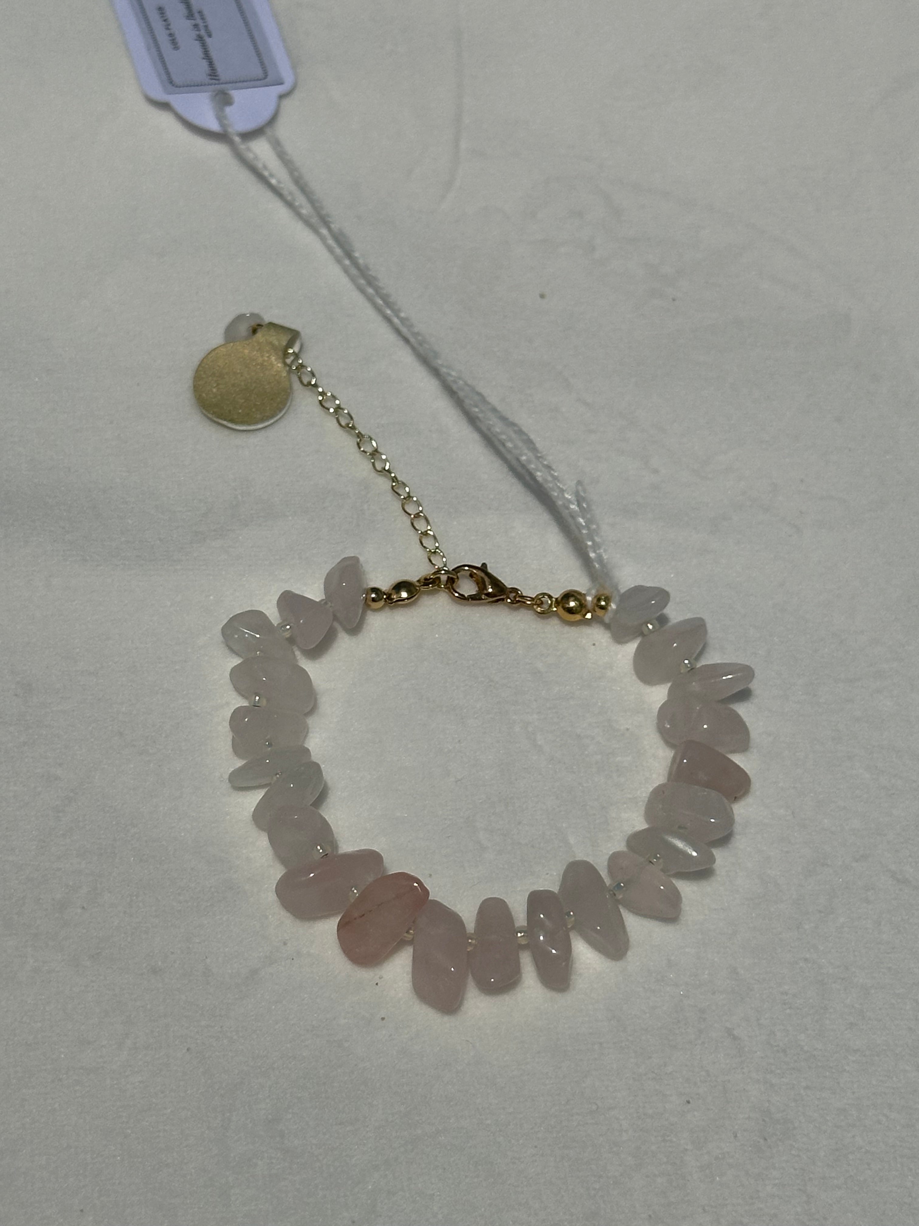 Seagrass Rose Quartz L Bracelet